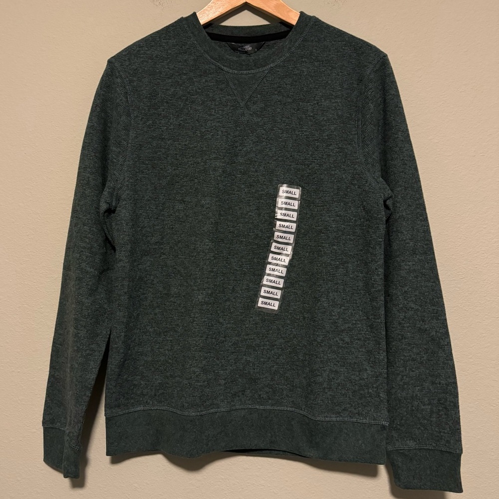 Member’s Mark Brushed Crewneck Pullover in Emerald Coast - Size Small